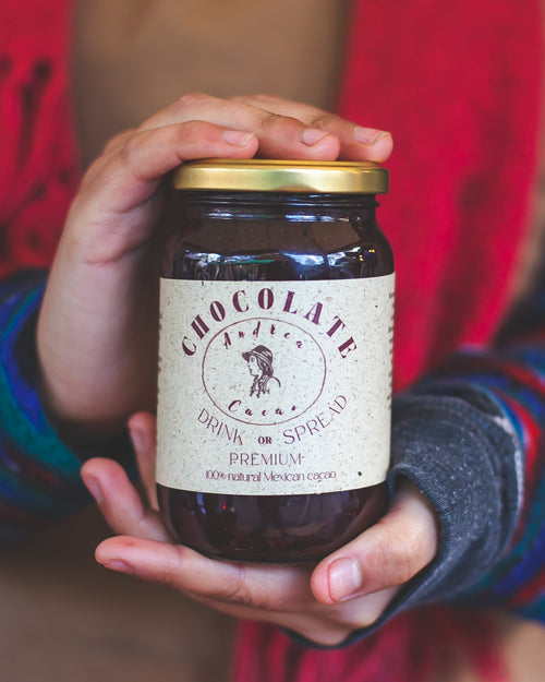 Andrea Cacao drinking chocolate syrup jar